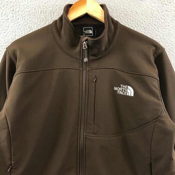 The North Face Apex Brown Jacket Large full zip - Picture 3 of 11